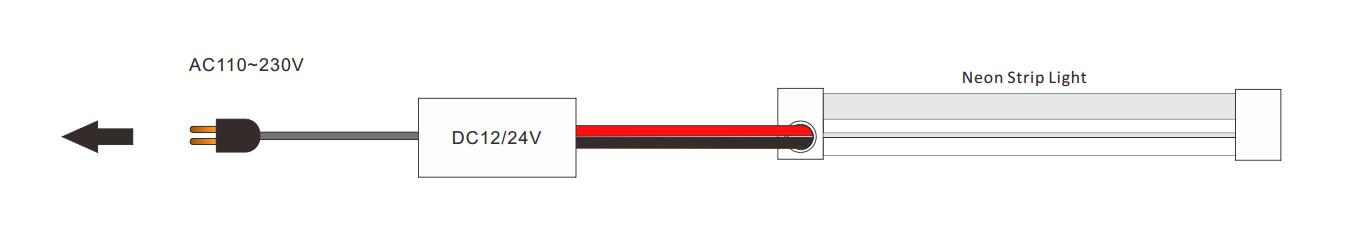 DeRun light neon strip light buy now for foyer-17