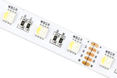 Flexible 16.4’ 300 Diodes RGBW LED Strip Light - DR-5050FX60-24RGBW